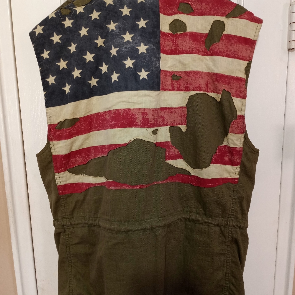 Ralph Lauren denim and supply vest.